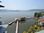 屋上より湯めぐり湖道