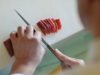 料理長 マグロ切り