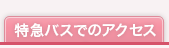 特急バスでのアクセス