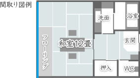 間取り図例
