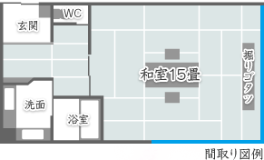 間取り図例